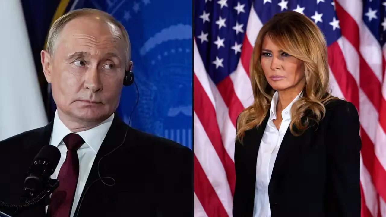 melania trump putin