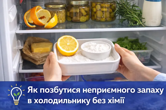 Як позбутися неприємного запаху в холодильнику без хімії