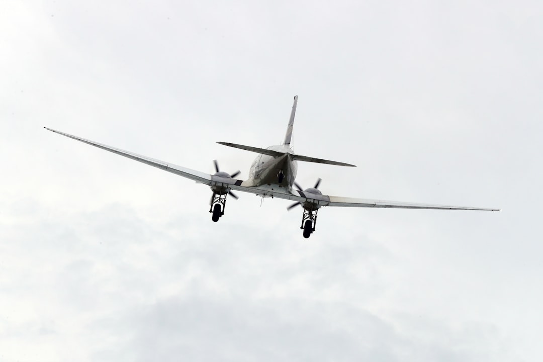 flight white aircraft