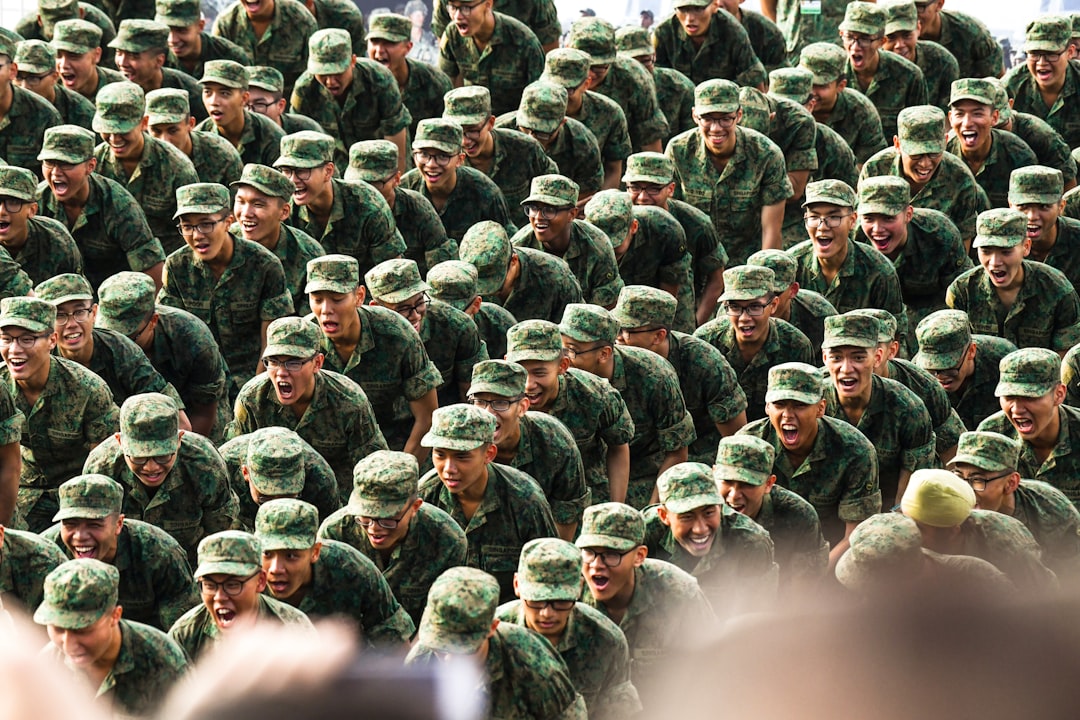 group of soldier during daytime