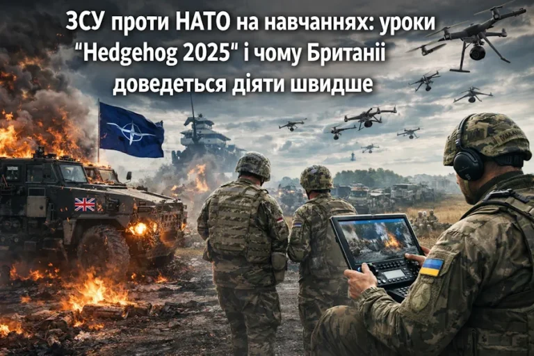 СУ проти НАТО на навчаннях уроки Hedgehog 2025