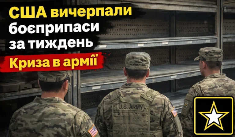 США вичерпали боєприпаси за тиждень